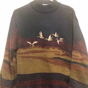 Vintage Japanese Lindbergh duck sweater.